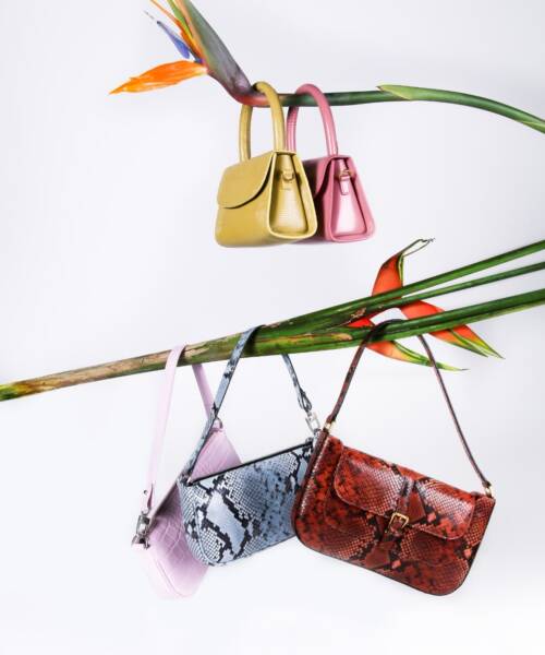 Faux Leather Purses